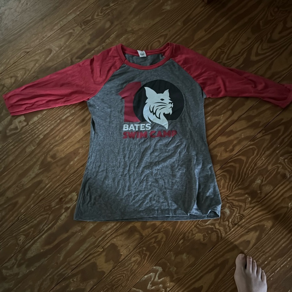 Bates College swim Camp 10 year anniversary shirt